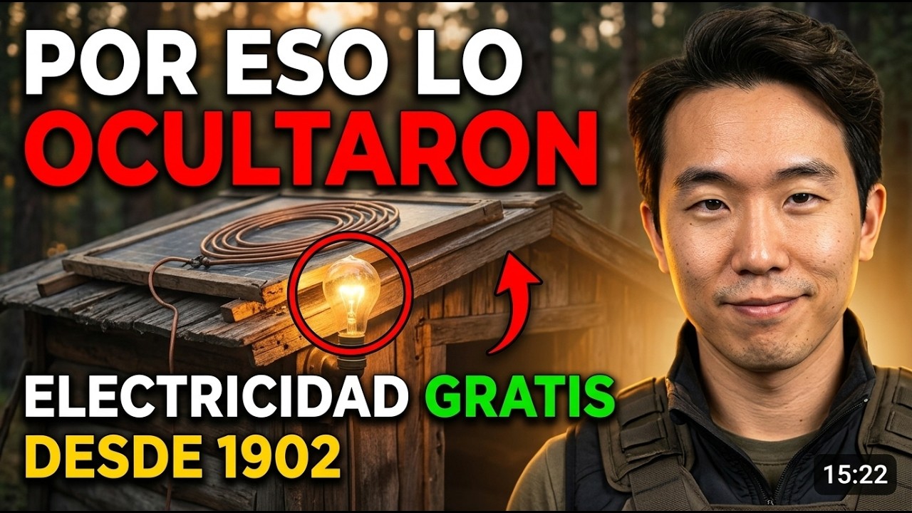 POR ESO LO OCULTARON: Electricidad GRATIS de Tu Techo Desde 1902