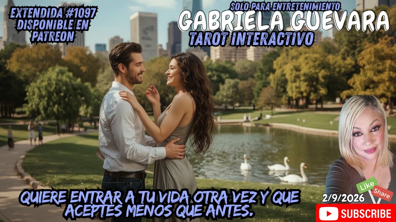 Quiere entrar a tu vida otra vez y que aceptes menos que antes. Tarot. EXTENDIDA #1097
