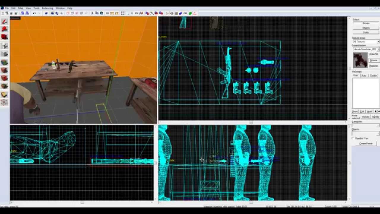 L4D2 Authoring Tools Turorial First room (part1)