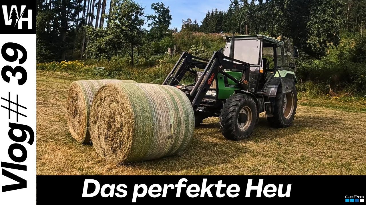Vlog #39 Zweiter Schnitt Heu, Drohnen Crash...