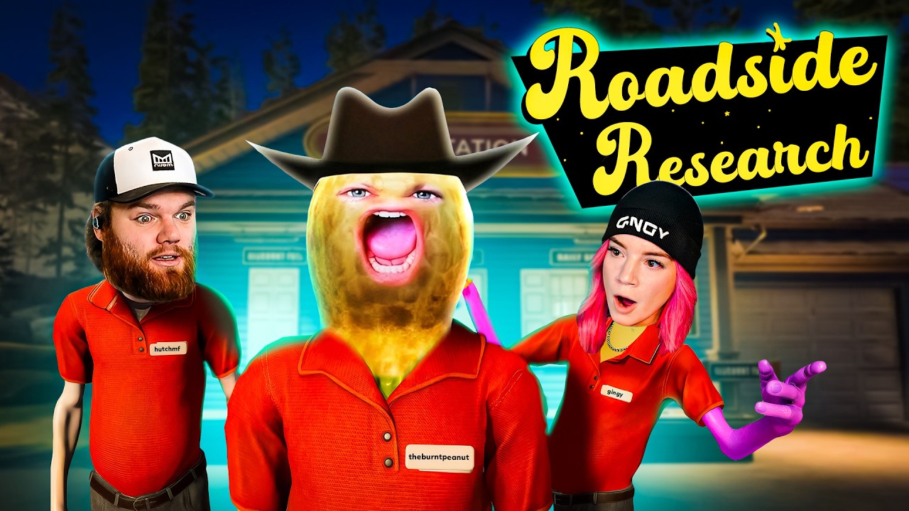 TheBurntPeanut’s Hilarious Gas Station Business w/ Gingy & HutchMF | Roadside Research