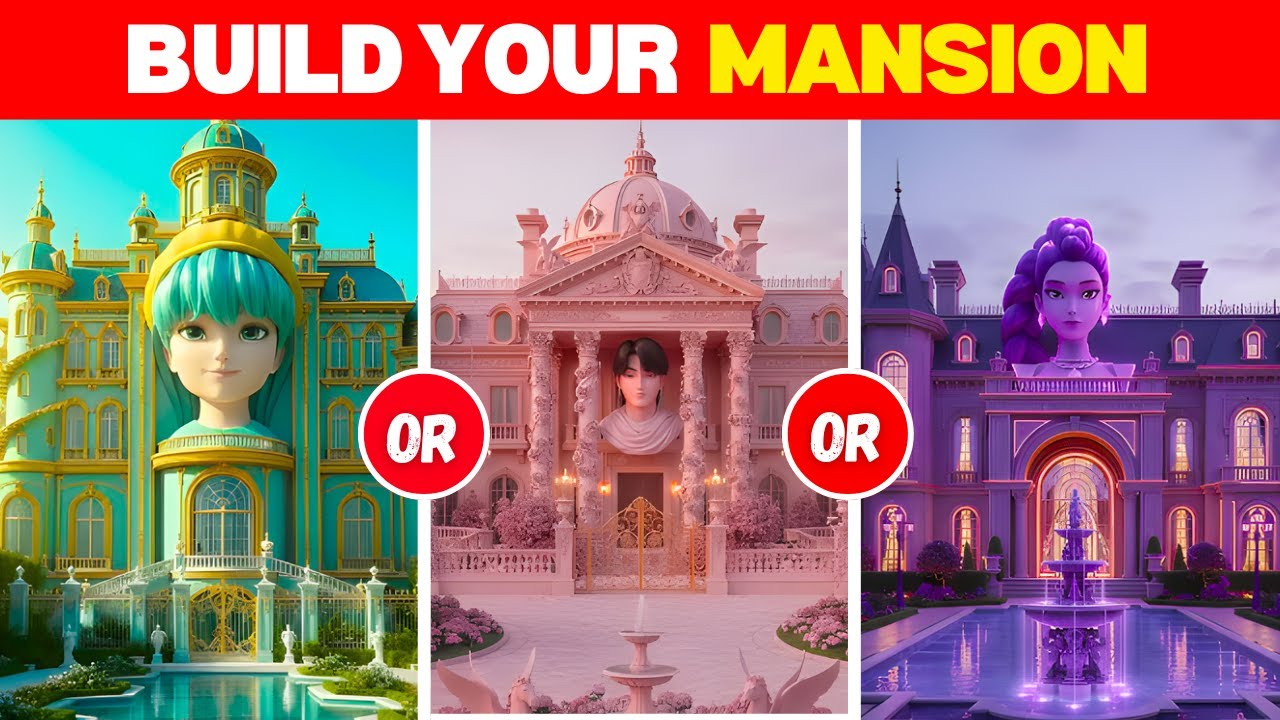 Build Your Luxury K-POP DEMON HUNTERS Mansion 🏠