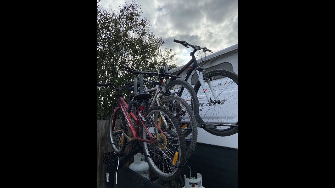 How much extra weight does bike rack put on towball