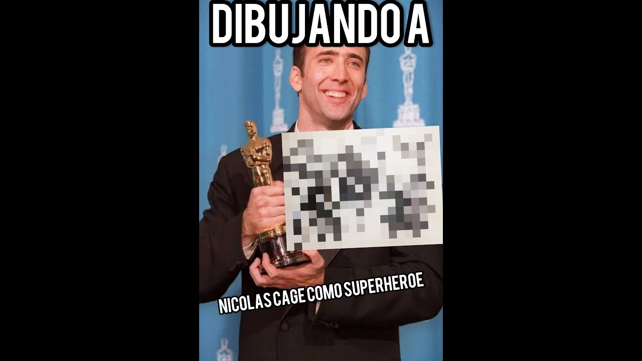 Dibujando a Nicolas Cage como 10 SUPERHÉROES !?!