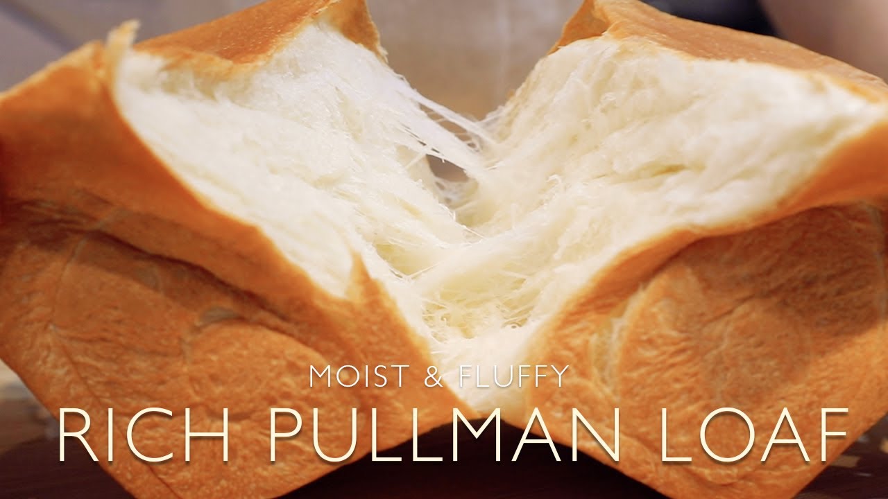 🍞 белый хлеб рецепт / Rich & Moist White bread Recipe / Pullman Loaf / Crust is super soft