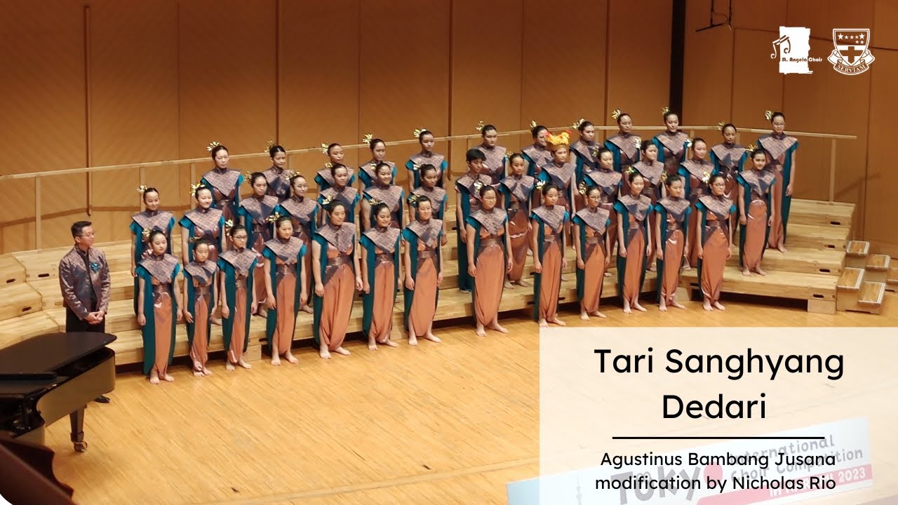 Tari Sanghyang Dedari (arr. Agustinus Bambang Jusana, edit. Nicholas Rio) - Saint Angela Choir