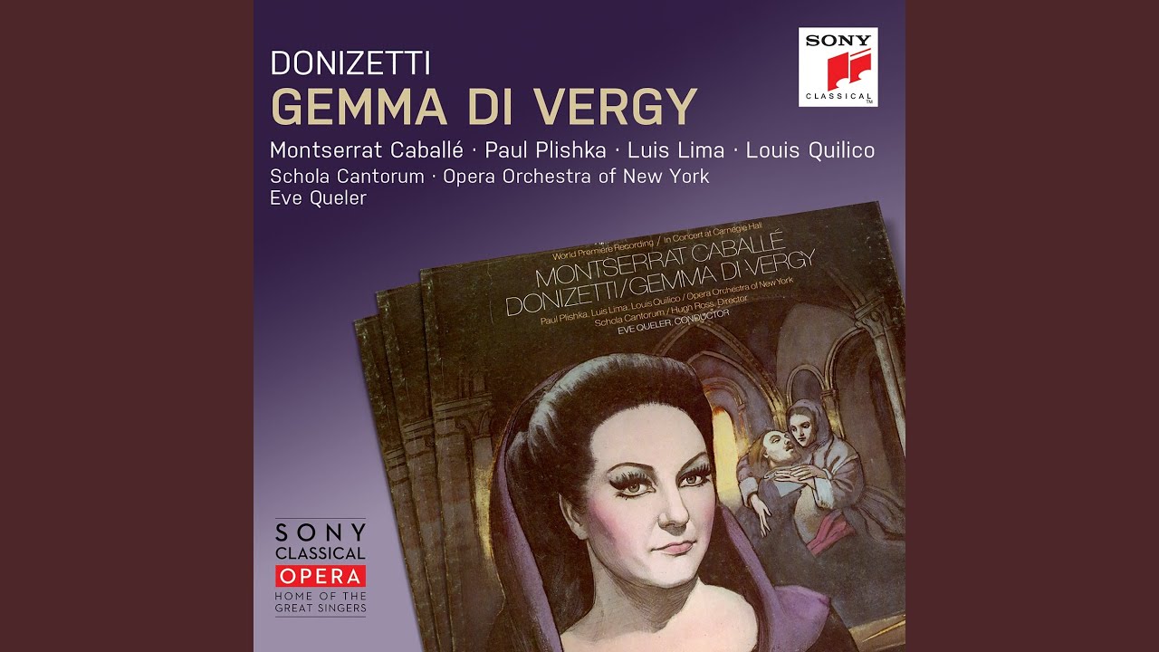 Gemma di Vergy: Act II: Scene 11 - Un altare ed una benda fian mia cura insino a morte