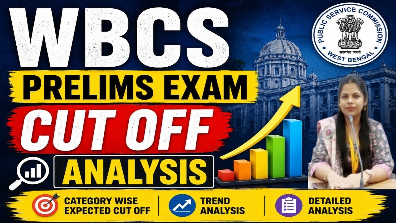 WBCS 2024 PRELIMS CUT OFF Analysis.কত Marks পেলে Cut off Clear হবে?Detailed Analysis of cut off