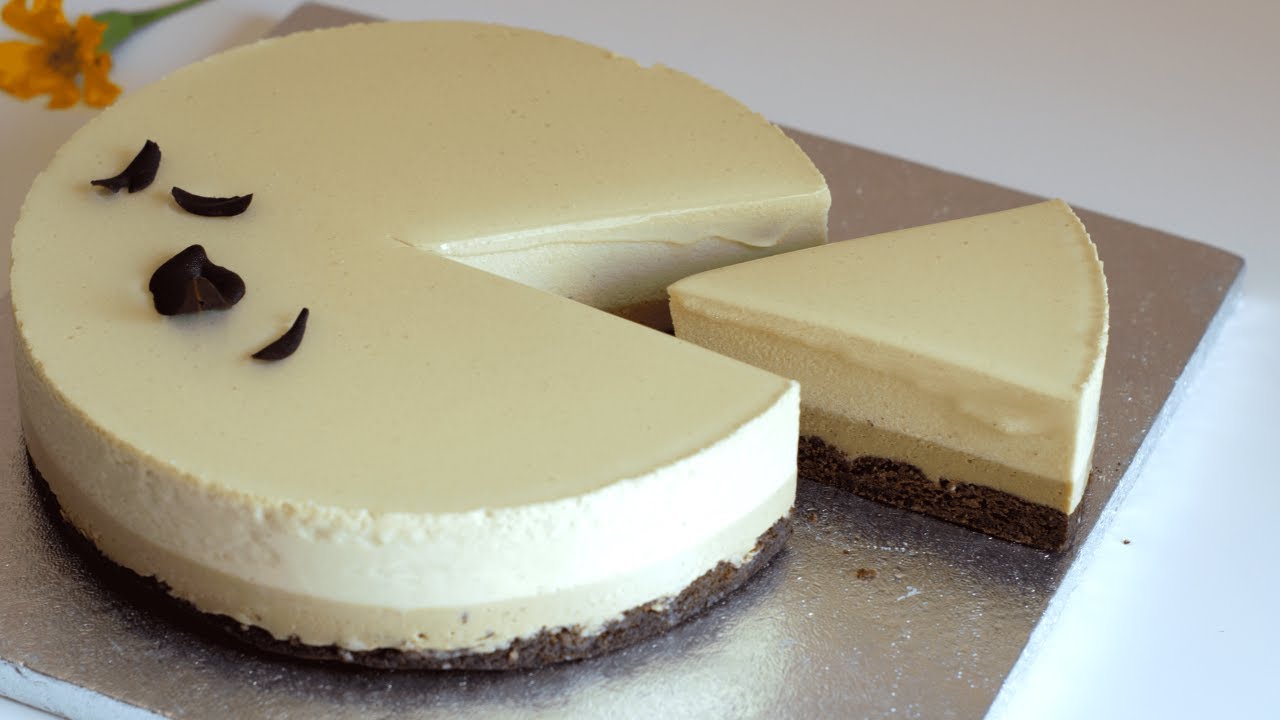 TORTA MOUSSE PISTACCHIO con Cremoso al Pistacchio e Base Marquise