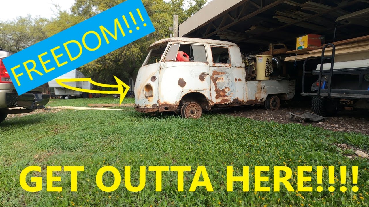 1962 VW Double Cab Restoration (Part 1) |  The 1962 VW Double Cab finds a home in the shop!