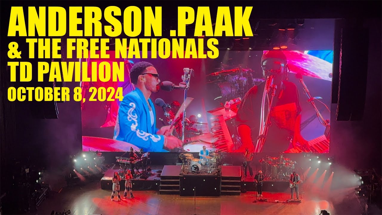 Anderson .Paak - Live at TD Pavilion at the Mann 10/8/2024