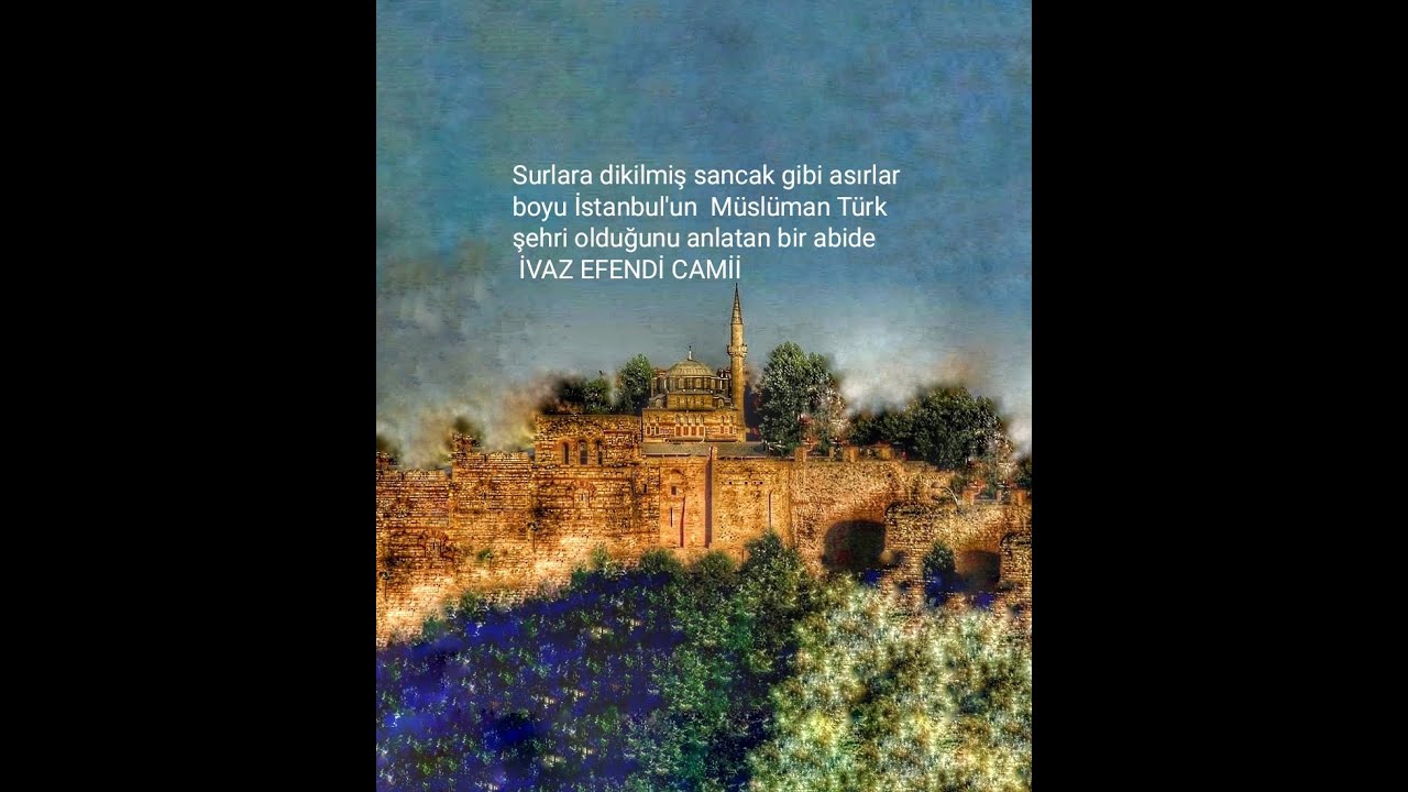 Az Tanınan İstanbul Camileri 10 / İvaz Efendi Cami Ayvansaray #istanbulcamileri #sarnıç #surlar