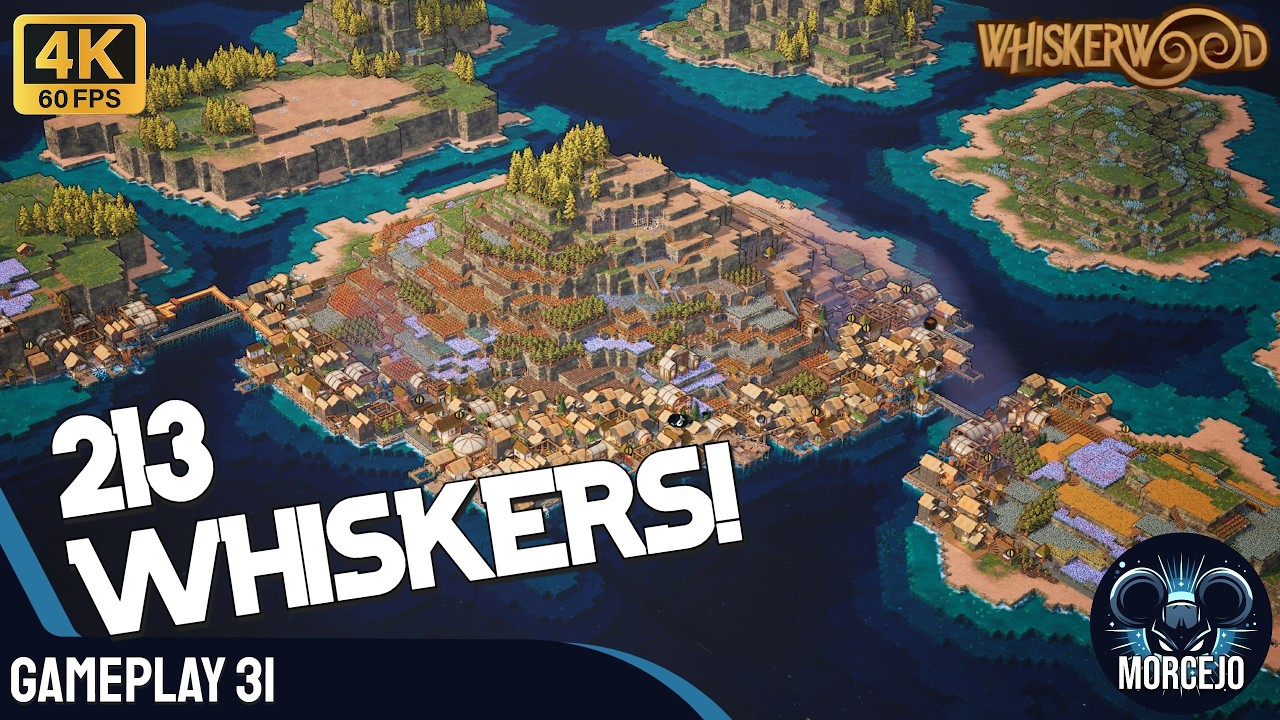 Whiskerwood - 213 whiskers! - No commentary gameplay