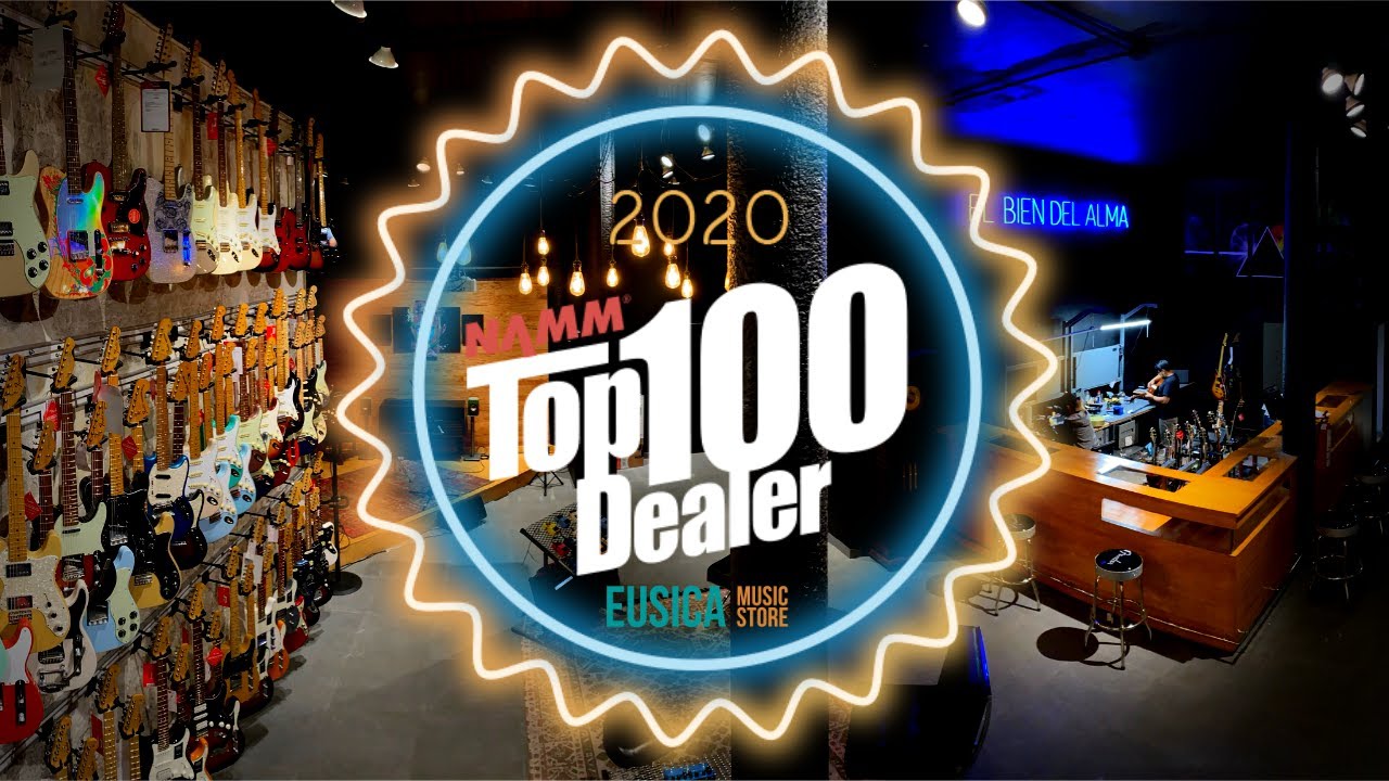 Una de la mejores 100 tiendas de m&uacute;sica en el MUNDO - &iexcl;NAMM Show nos NOMIN&Oacute;! - | Eusica Music Store