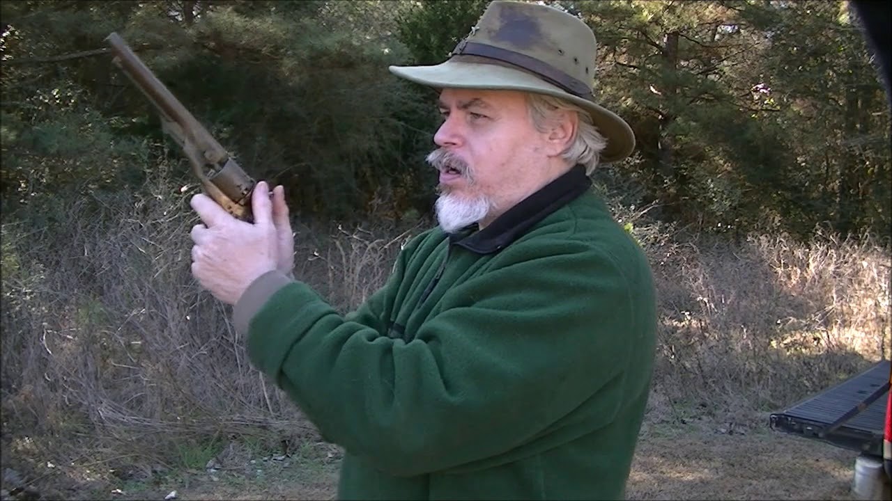PERCUSSION REVOLVER SHOOTING STANCE