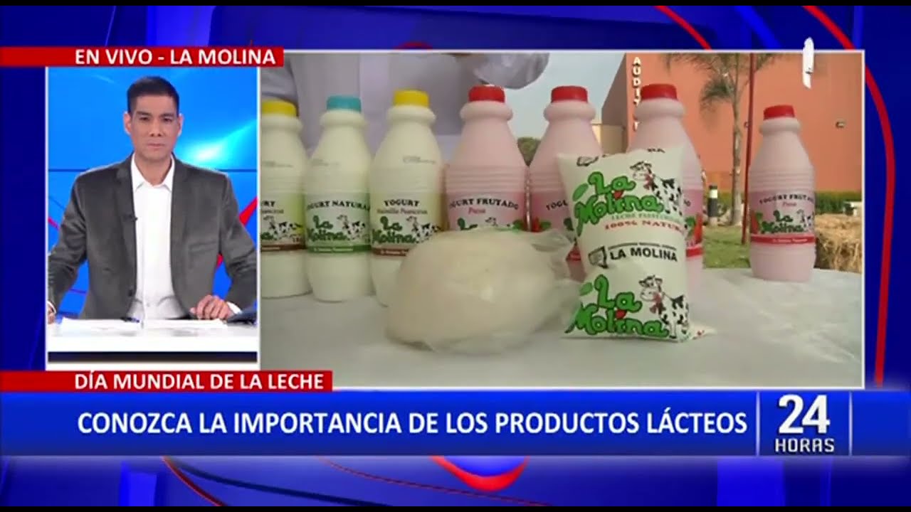 PANAMERICANA TELEVISIÓN: Día Mundial de la Leche en la Universidad Nacional Agraria La Molina.
