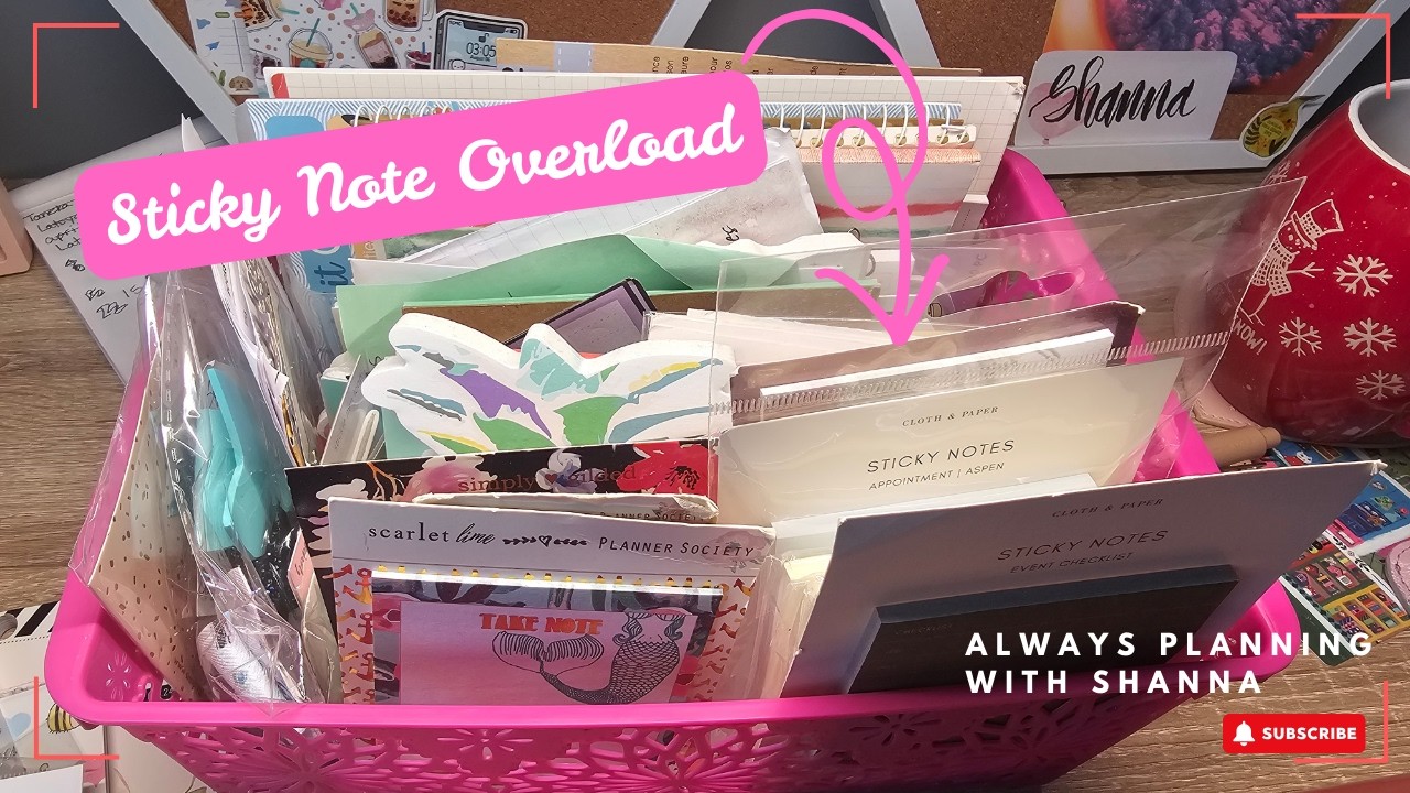 My Planner Sticky Note Collection | use what you have