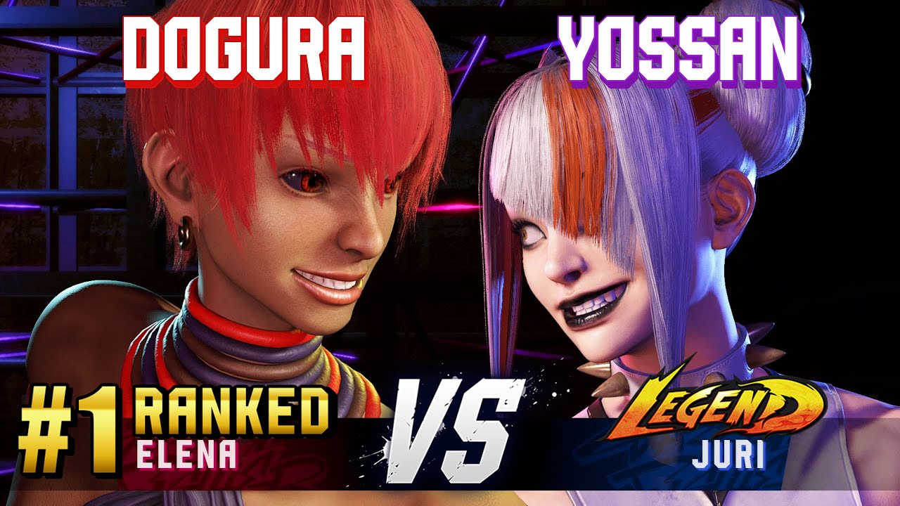 SF6 ▰ DOGURA (#1 Ranked Elena) vs YOSSAN (Juri) ▰ High Level Gameplay