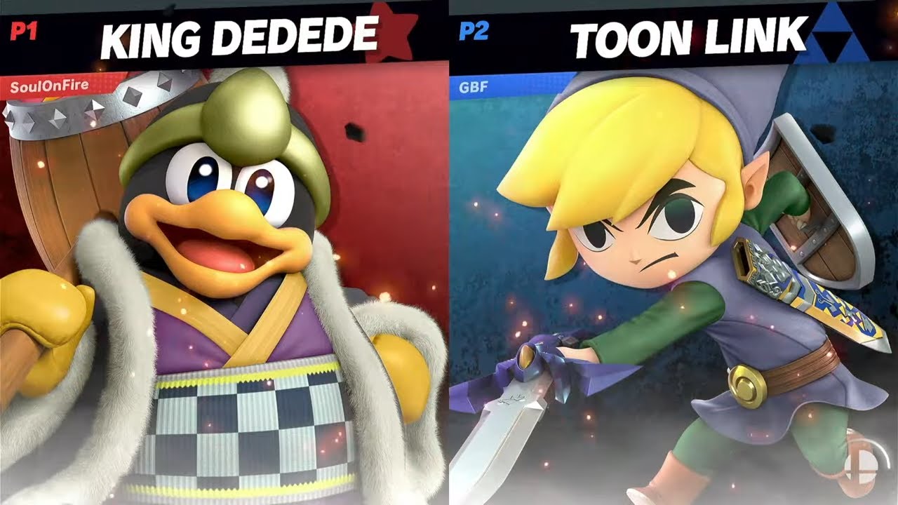 JoJoDaHoBo (Toon Link) vs Pengu-Win (King Dedede) - Pool C WR1 - Blazing Battlefield #7