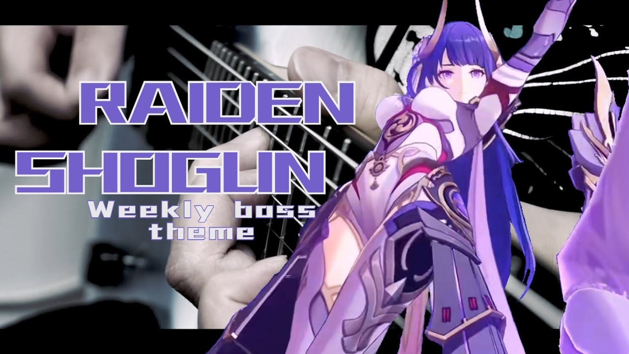 【GUITAR COVER】Raiden Shogun Weekly Boss Theme