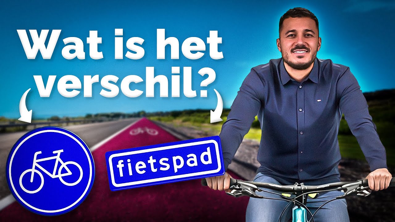 Wist jij dat er verschil is tussen een fietspad en een fietspad? 🚲🤯