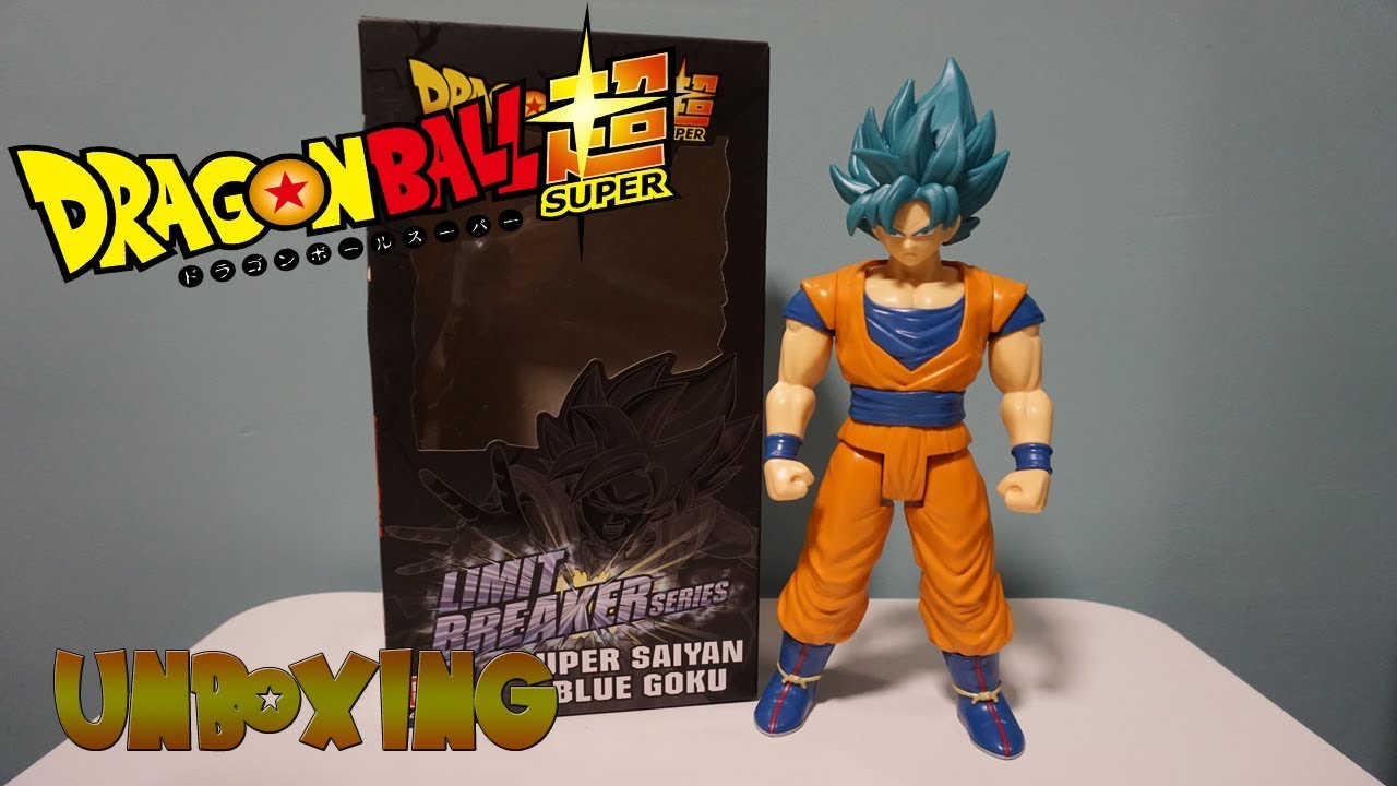 Figura GOKU SUPER SAIYAN BLUE - LIMIT BREAKER SERIES #1 | BANDAI | UNBOXING de COMPRAS DRAGON BALL