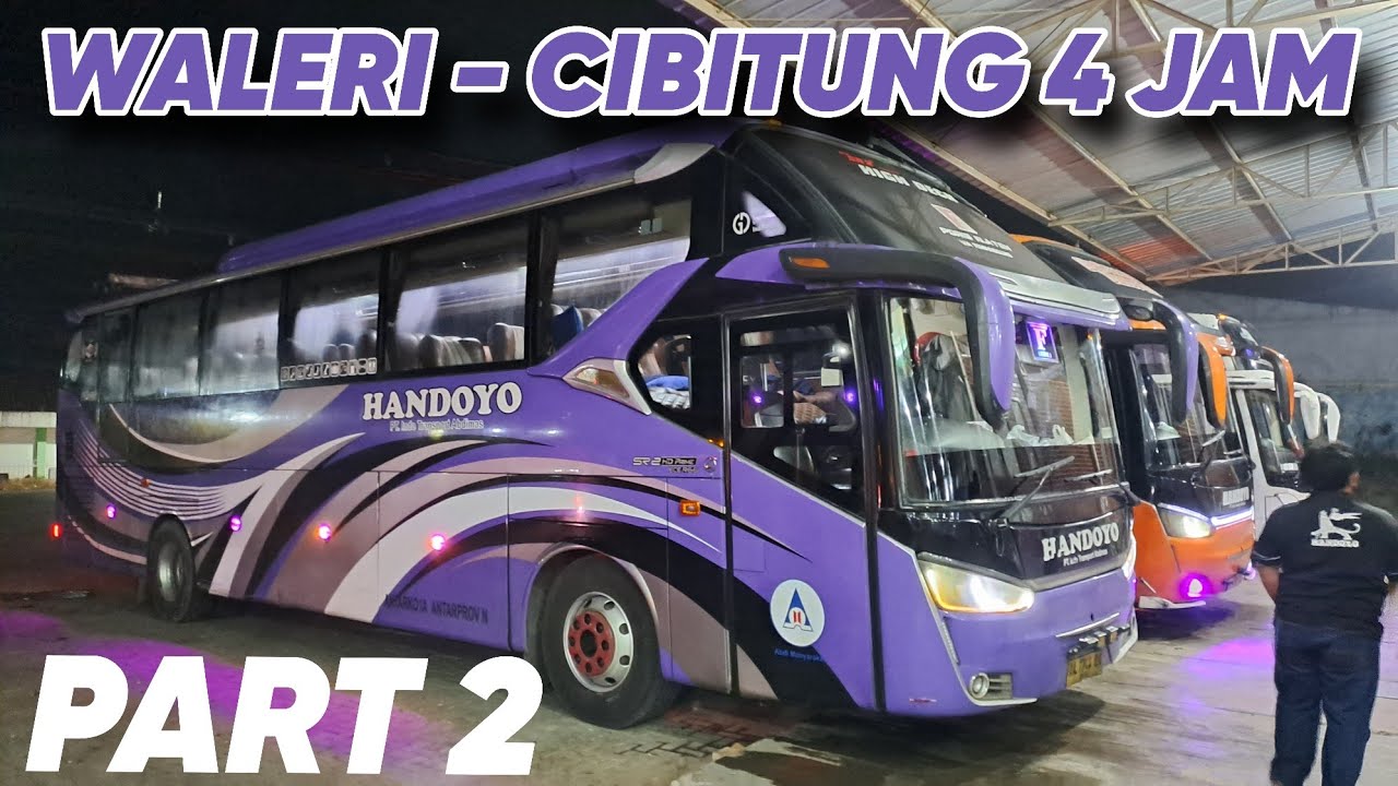 TERNYATA BUS INI CEPAT‼️HINO JAHAT PO HANDOYO, WALERI - CIBITUNG 4 JAM SAJA