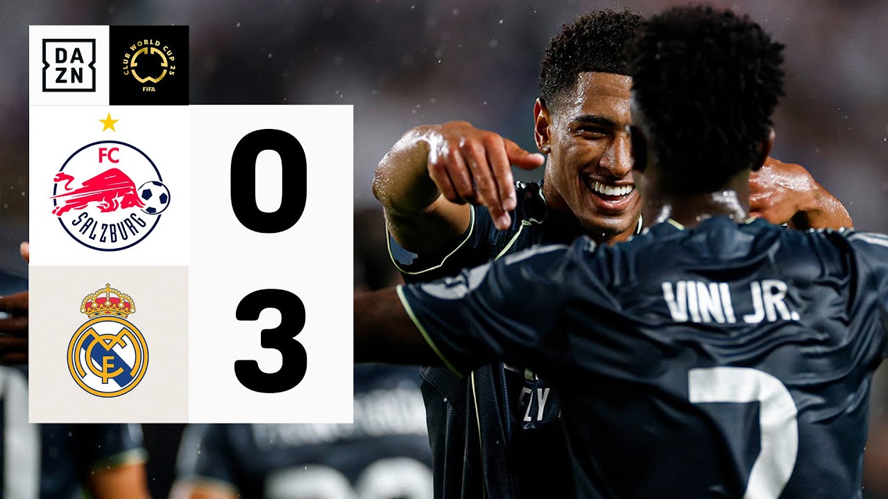 FC Salzburg vs  Real Madrid (0-3) | Resumen | Highlights Mundial de Clubes FIFA 2025™