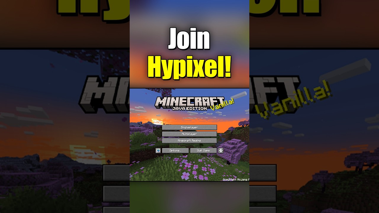 Jak dołączyć do Hypixel!