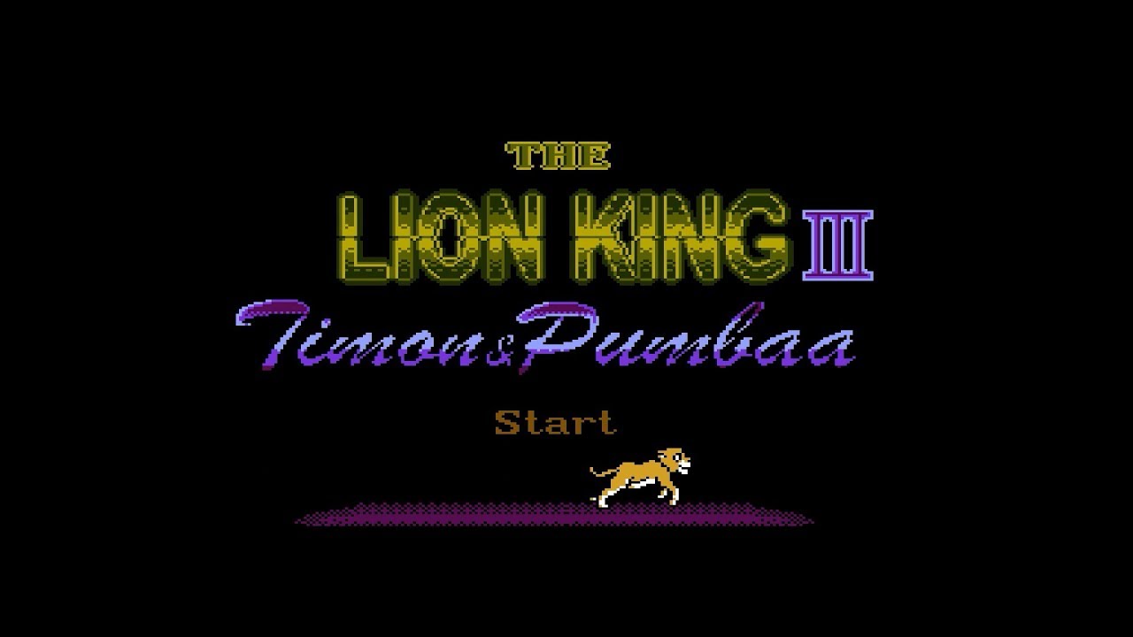 NES Longplay - Lion King 3: Timon & Pumbaa