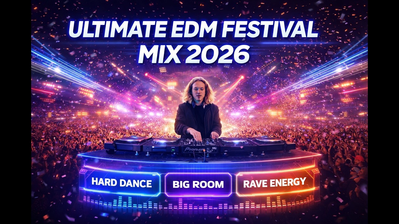 Ultimate EDM Festival Mix 2026 | Hard Dance • Big Room • Rave Energy