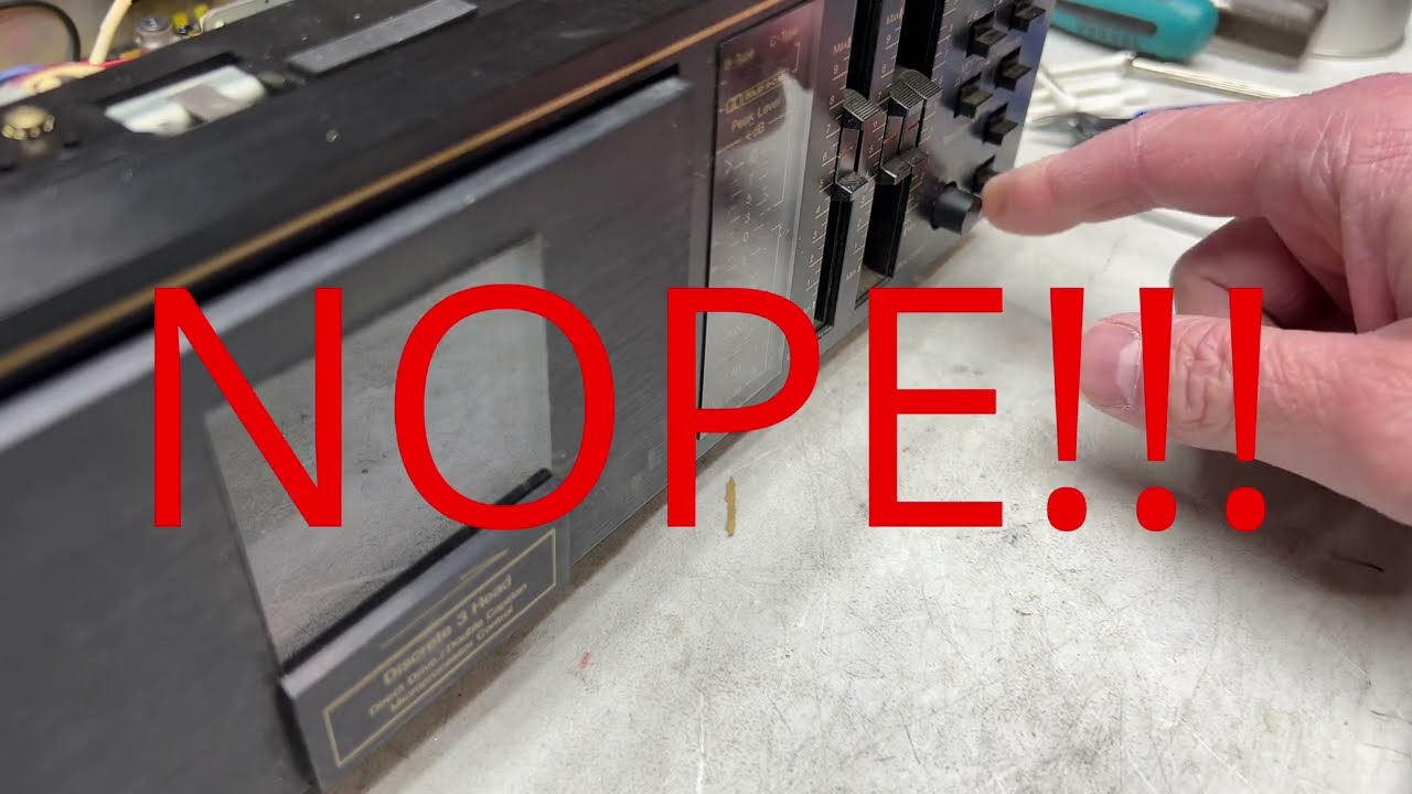 Nakamichi ZX-5 Part 1 - Going Nowhere Fast
