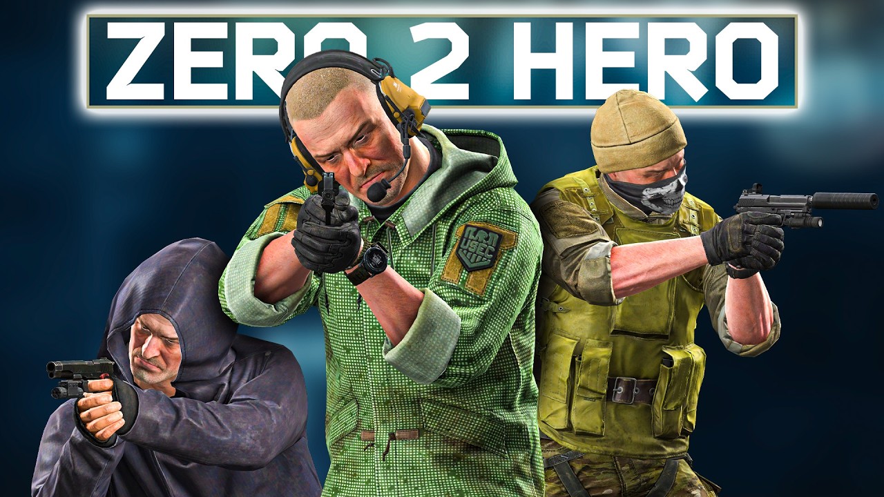 🔴 LIVE - TRIO ZERO TO HERO CHALLENGE - Escape From Tarkov