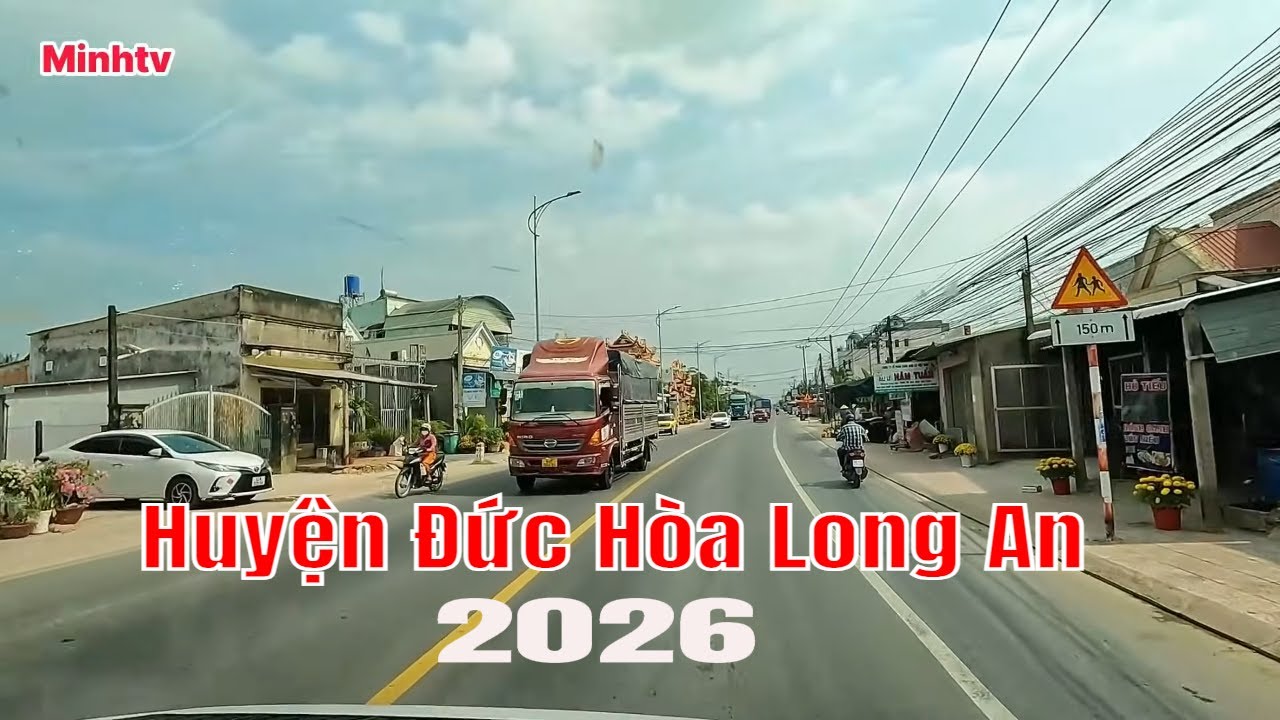 Khám Phá Huyện Đức Hòa Long An Dọc Tỉnh Lộ 825  Vùng Ven Sài Gòn Phát Triển Nhanh .