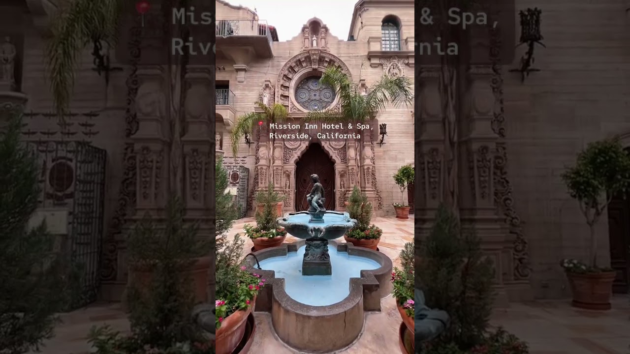 Mission Inn Hotel & Spa in Riverside is one of the most beautiful hotels in California #california