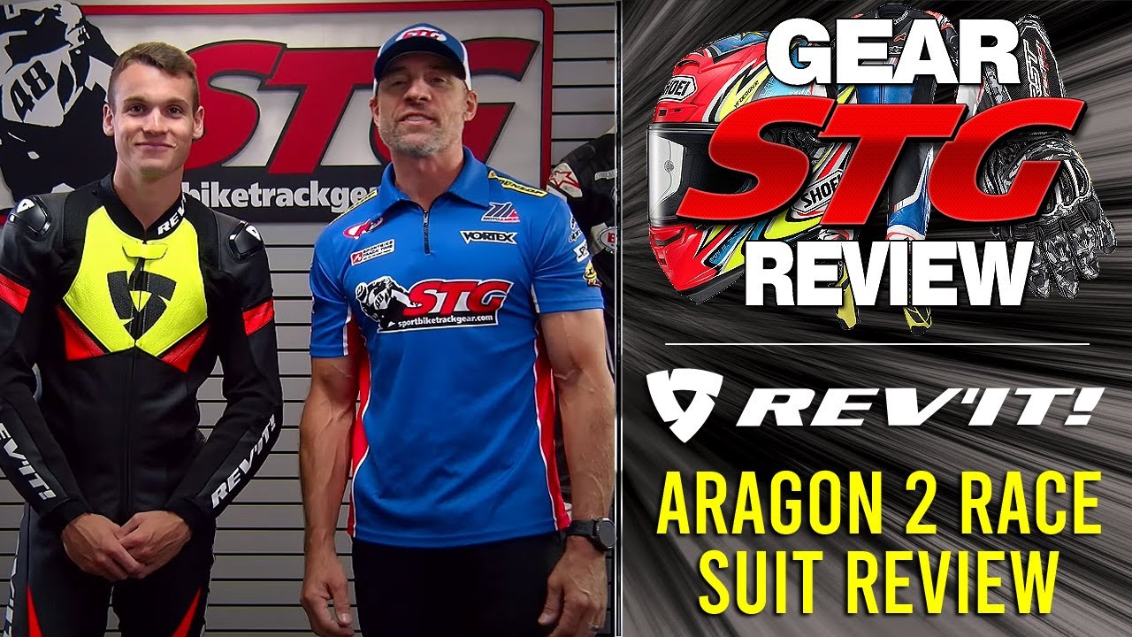 Rev'It! Aragon 2 Race Suit Review from SportbikeTrackGear.com