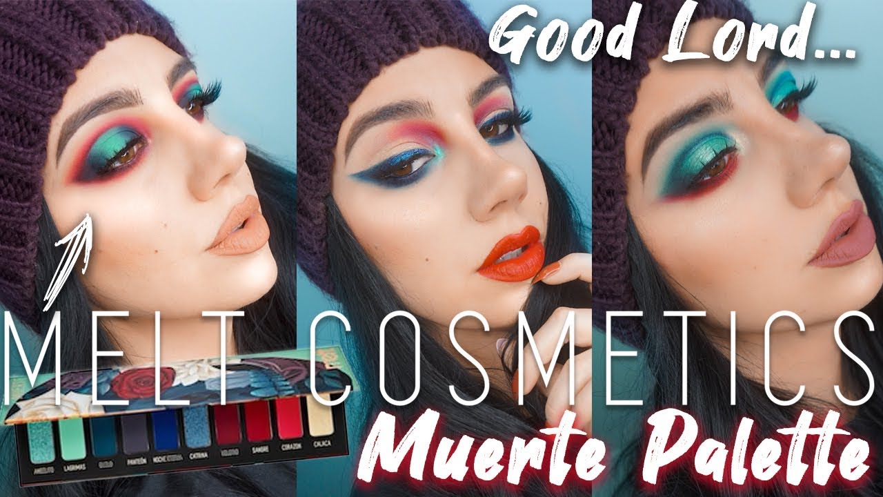 MELT MUERTE PALETTE | Three Looks + Review