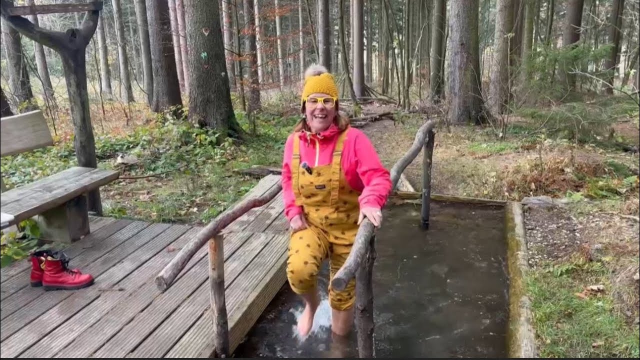 Barfußpfad und Kneippen im Wald 🌲 | Naturerlebnis für Kinder