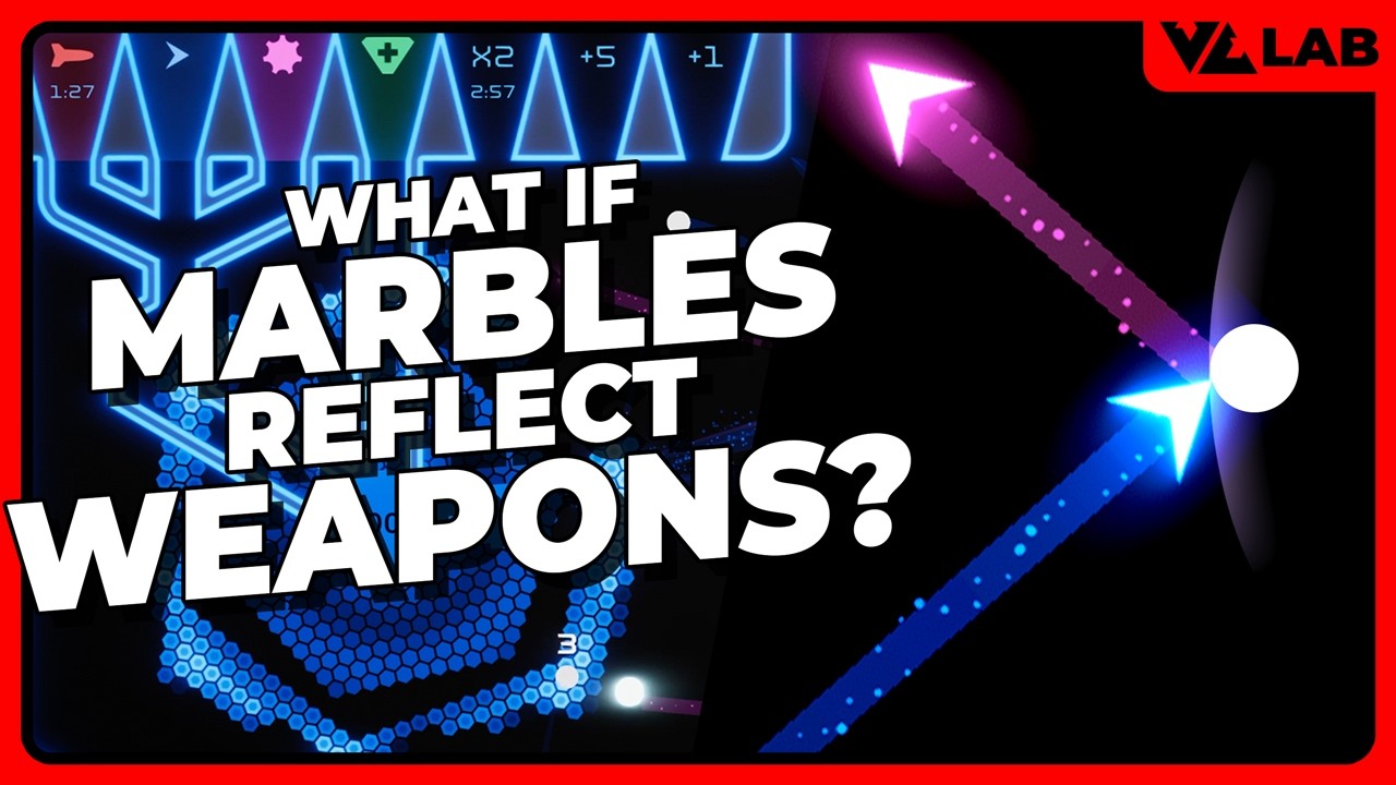 Destruction Lab 2 - What if the marbles reflect weapons?