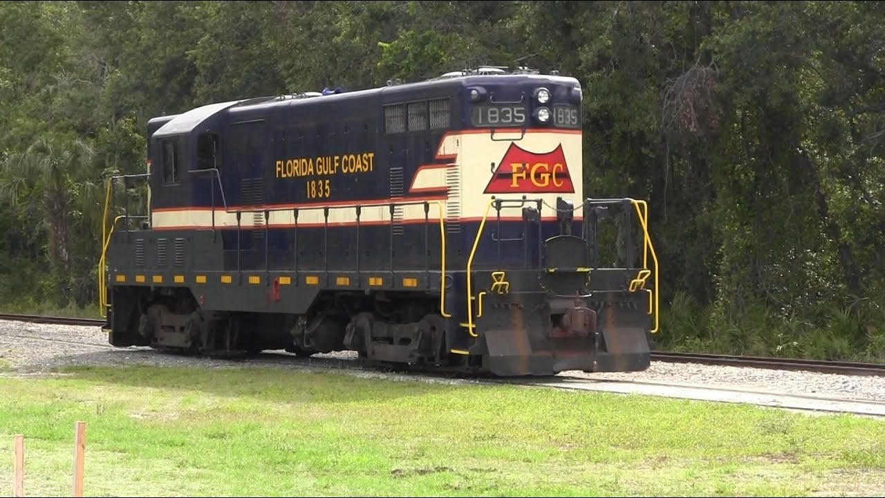 First Person shots of me running EMD GP7 #1835 at the Florida Railroad Museum, 5 19 2018