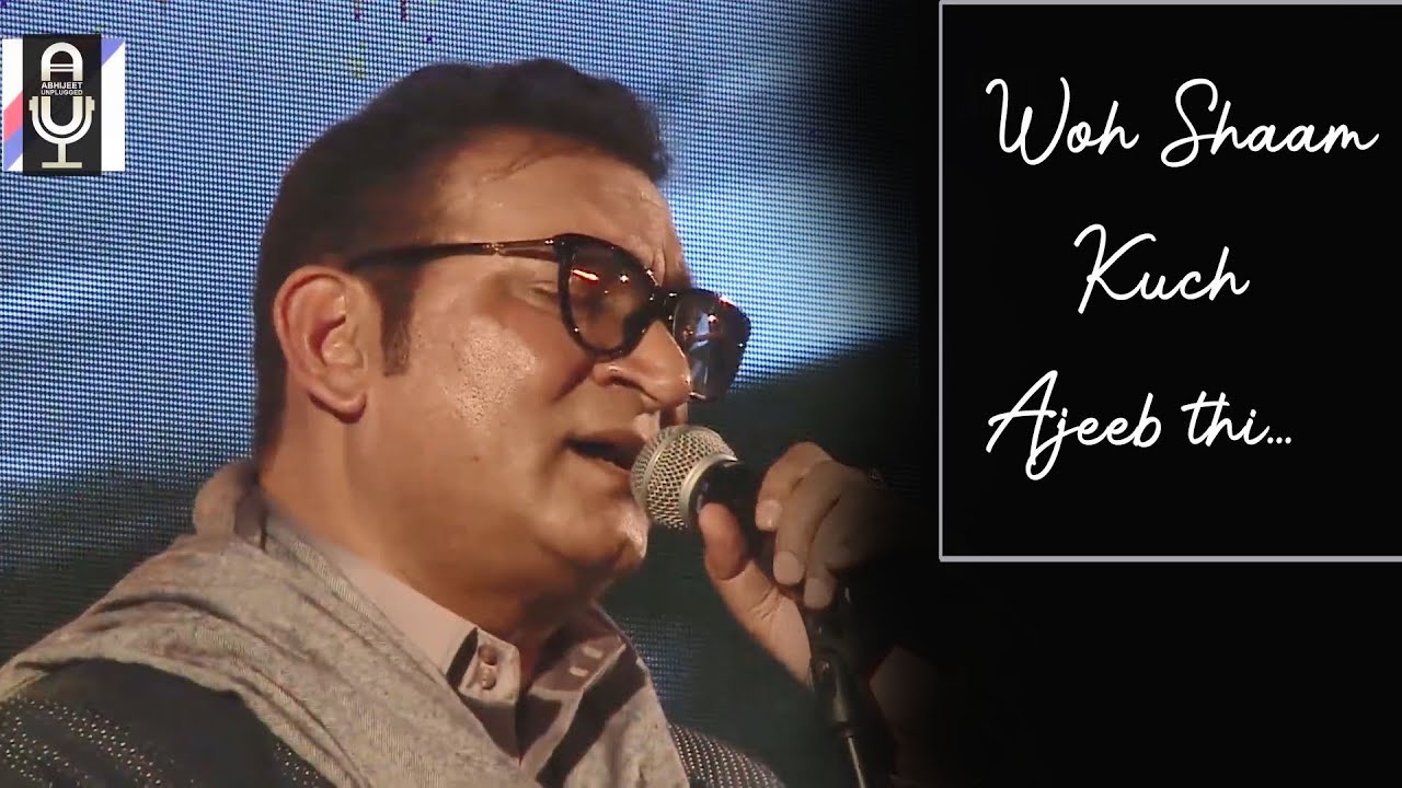 Woh Shaam Kuch Ajeeb Thi || Kishore Kumar || Rendition || Abhijeet