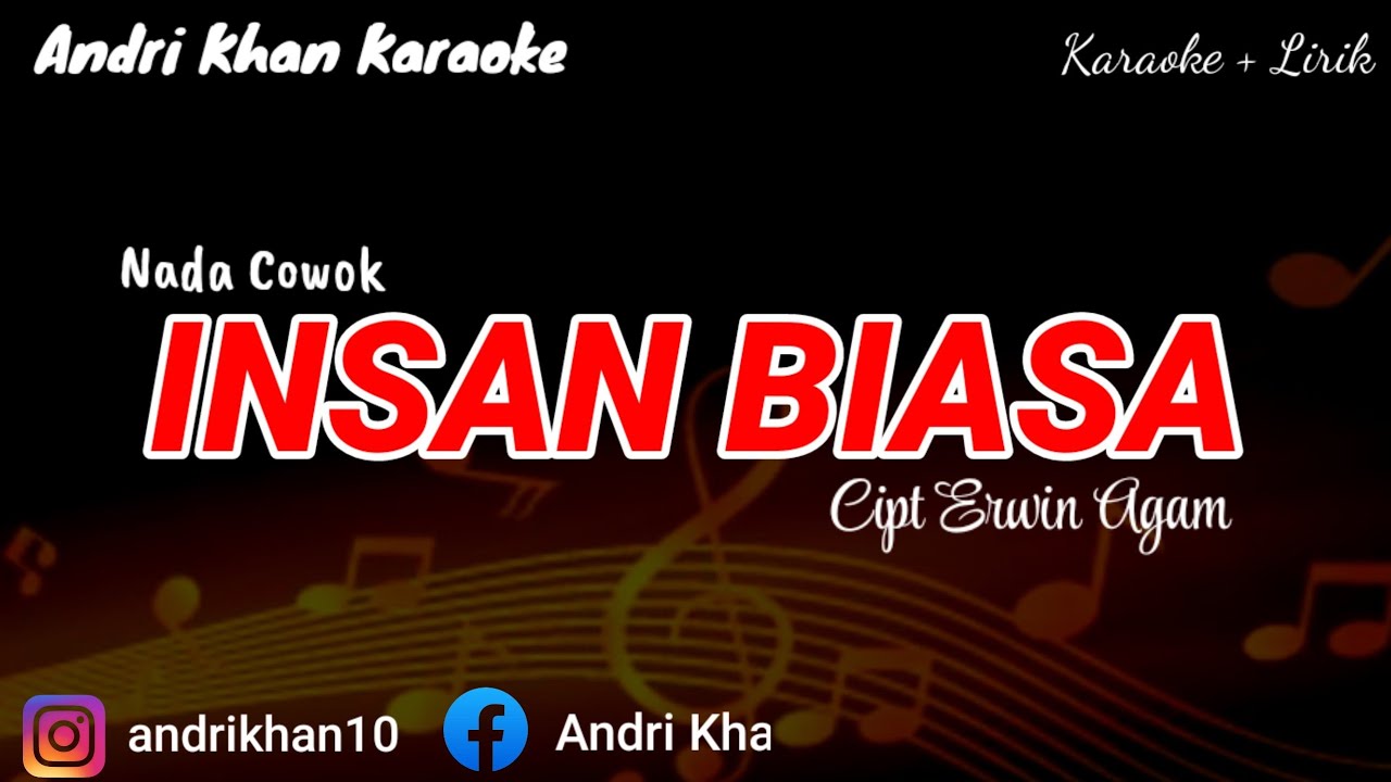 KARAOKE LIRIK VIRAL VERSI ANDRI KHAN 