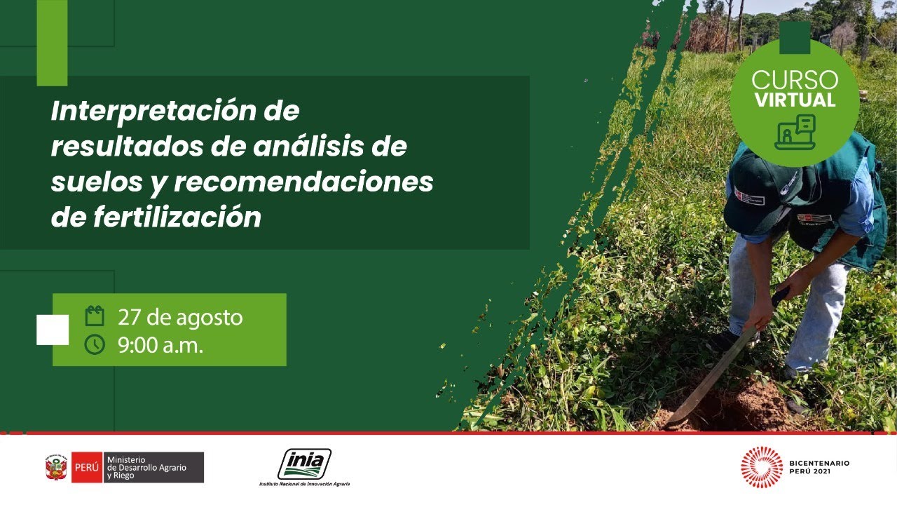 Interpretación de resultados de análisis de suelos y recomendaciones de fertilización