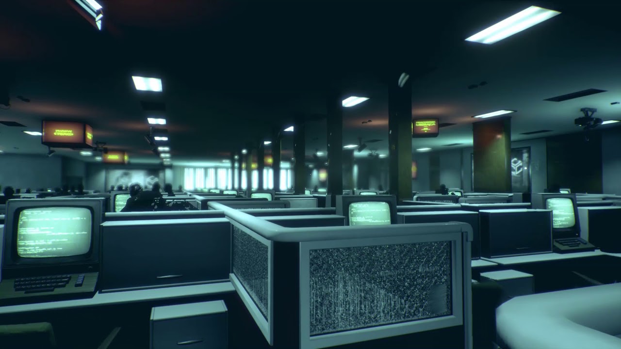 Observer - Chiron Offices, ASMR (office noise, talking, computers)