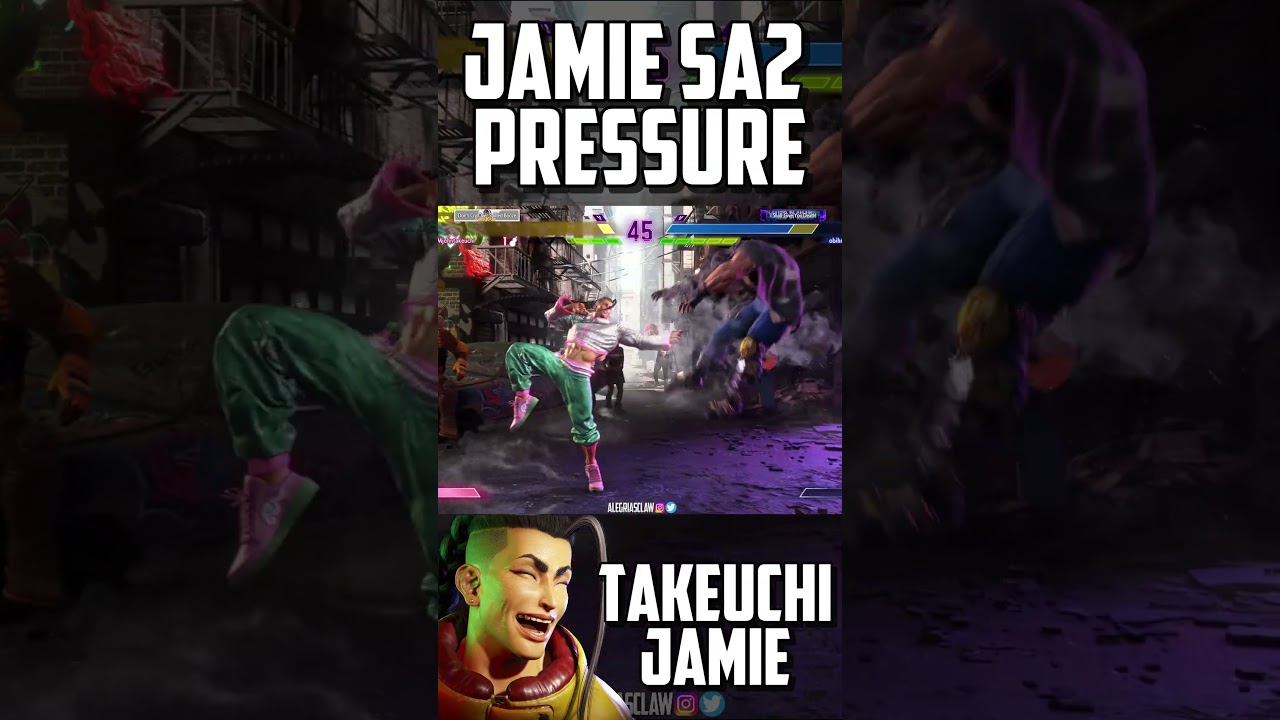 PERFECT SA2 PRESSURE! &bull; SF6 SHORTS  #streetfighter #sf6 #streetfighter6jamie