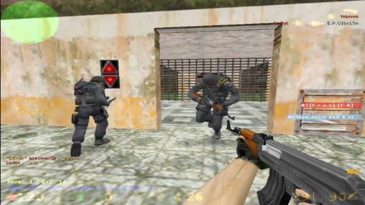 Counter Strike 1.6 : Zombie Escape - Map: ze_escape_lg