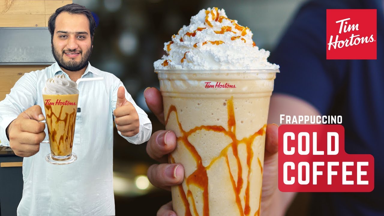 Cold Coffee Recipe - Authentic Caf&eacute; Style Caramel Frappuccino