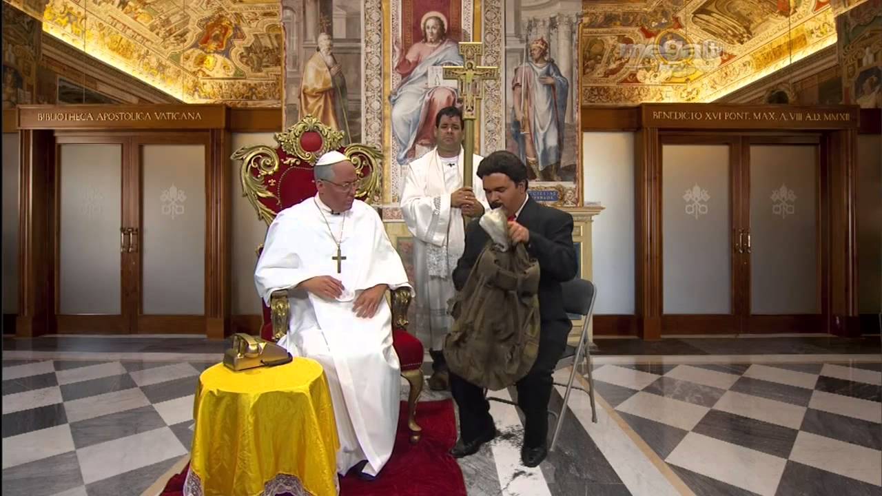 Máburro se reúne con el Papa.