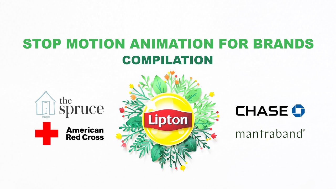 Stop motion animation for Brands | Animated commercial | Compilation