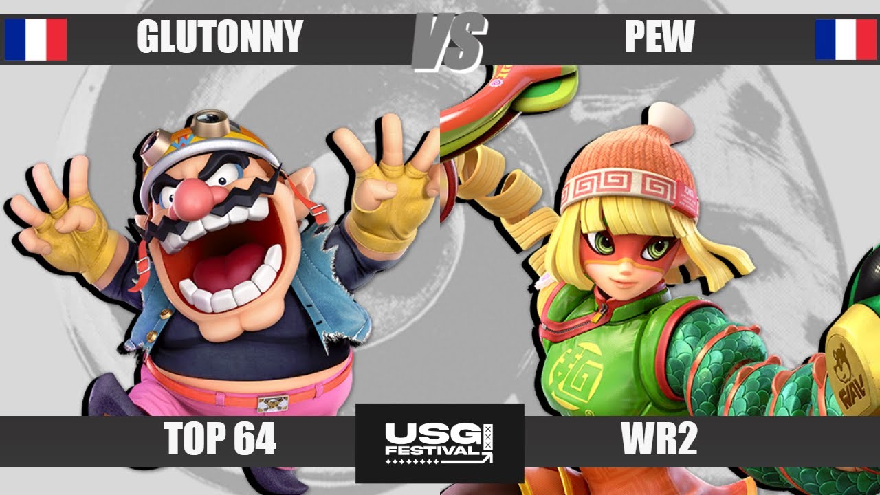 GLUTONNY VS PEW - TOP 64 WR2 -  USG FESTIVAL